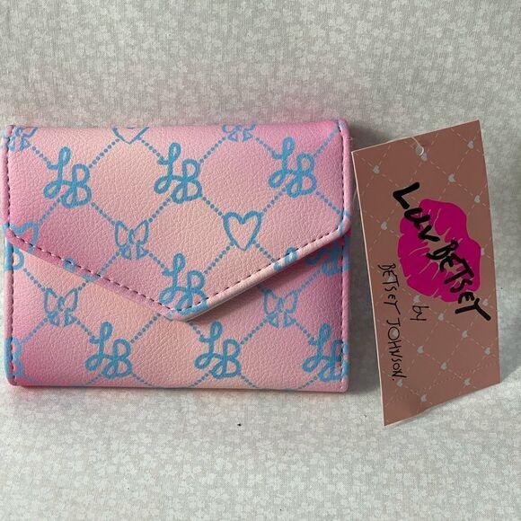 LUV BETSEY JOHNSON WALLET - Picture 1 of 8